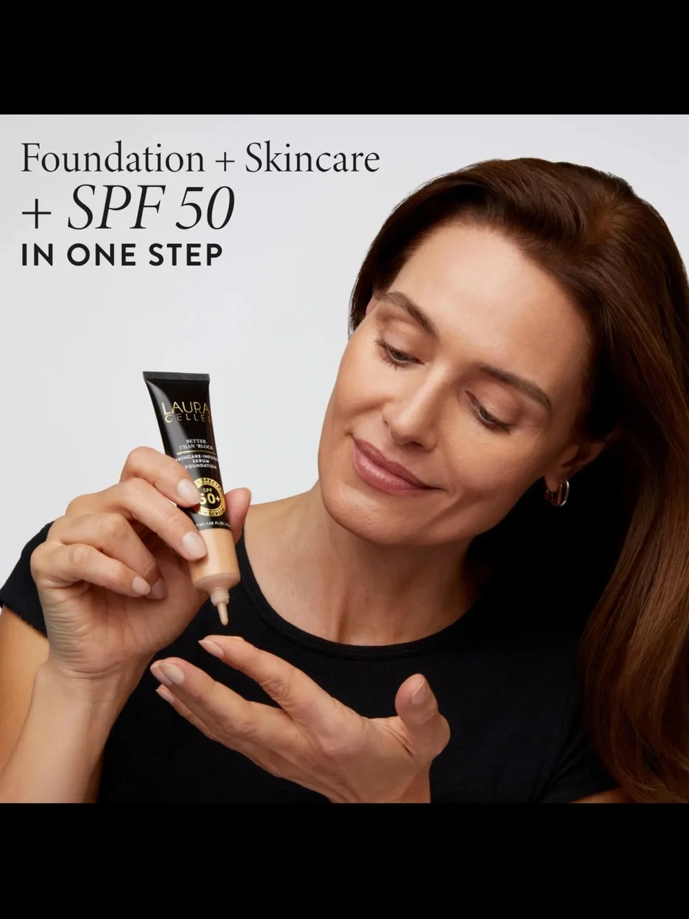 Laura Geller Better Than Block Serum Foundation SPF 50+ - Medium.